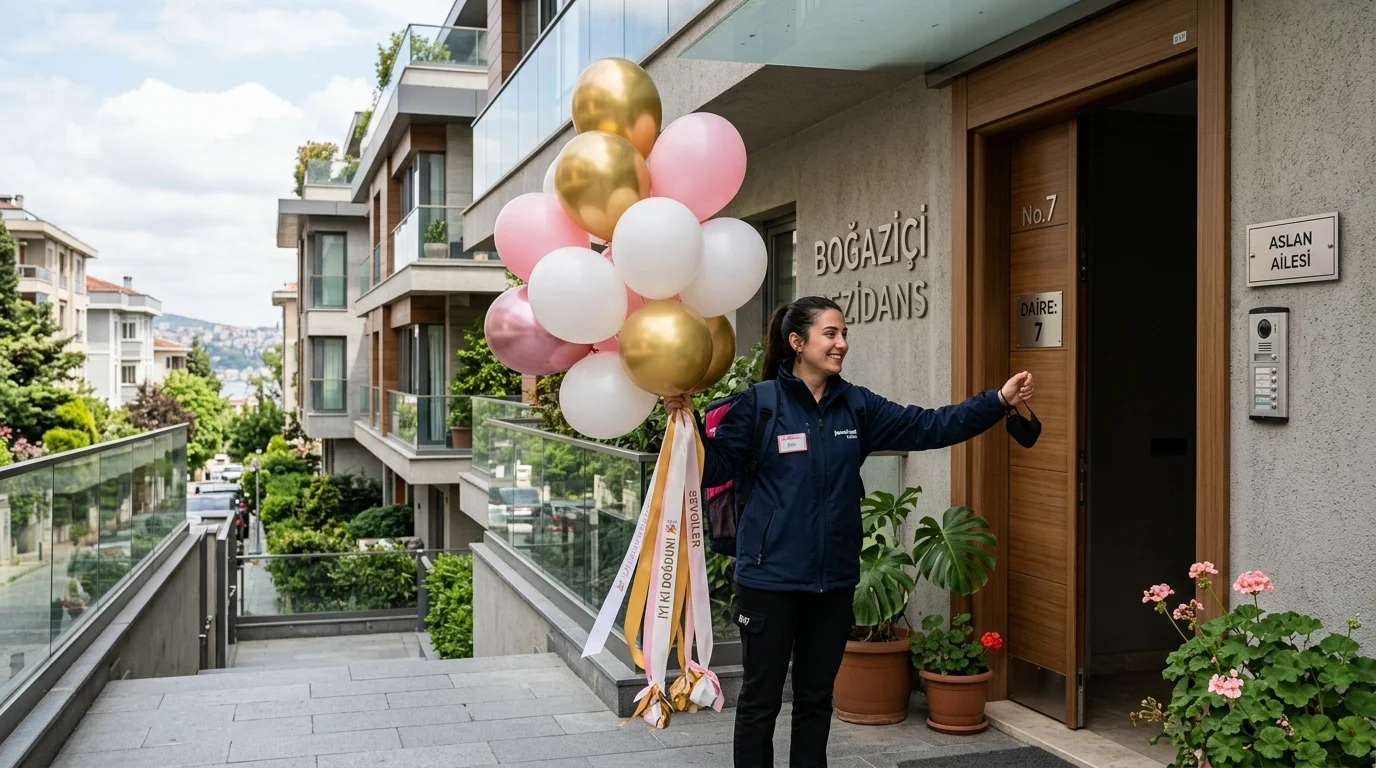 İstanbul İçi Adrese Teslim Uçan Balon Siparişi ve Avantajları