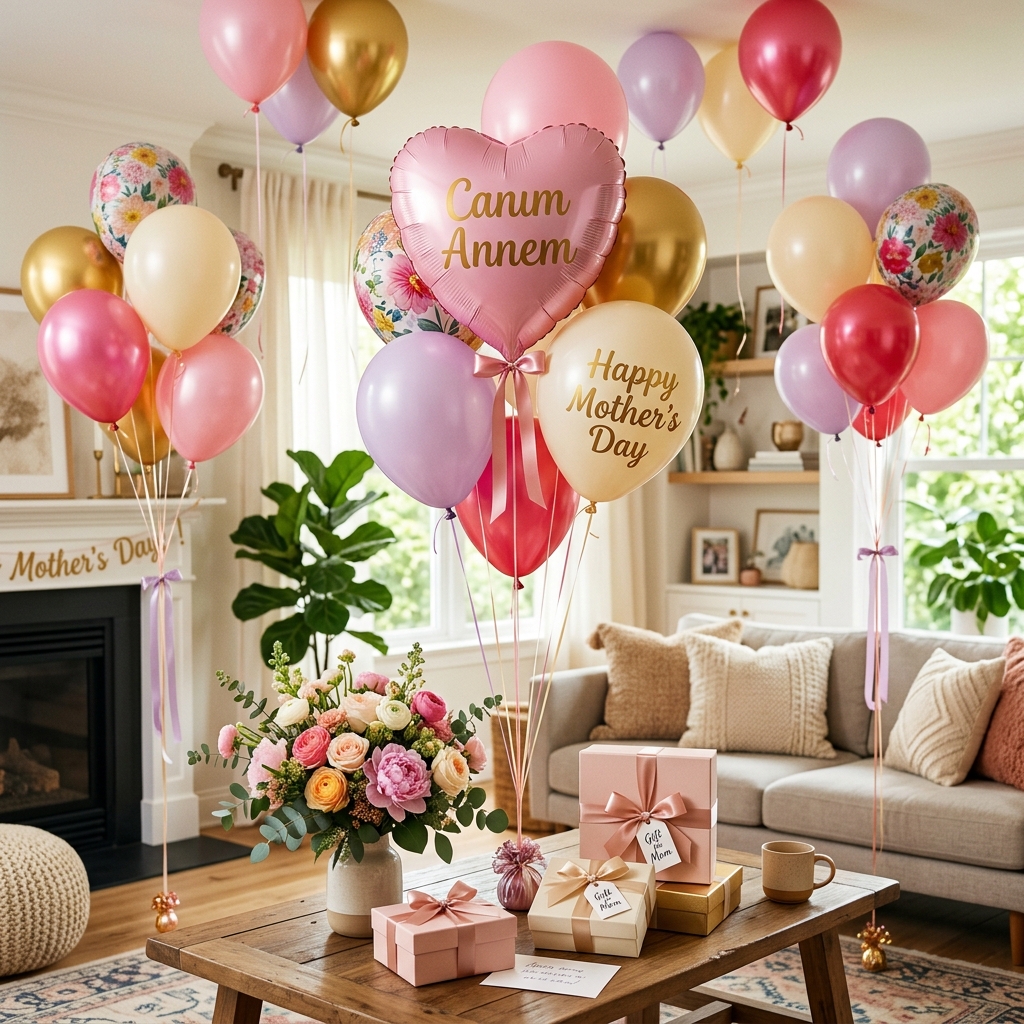Anneler Günü Sürpriz Balon